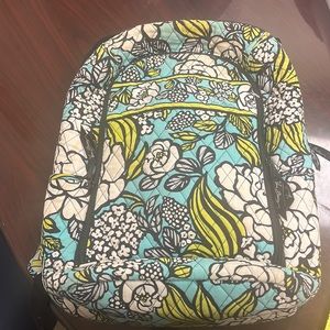 Vera Bradley Island Blooms laptop backpack